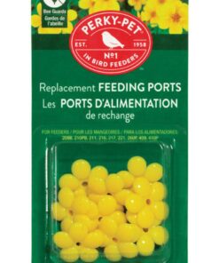 Perky-Pet 202F Replacement Yellow Feeder Flowers 3W x .77D ins. 12 61V ijYaEfL