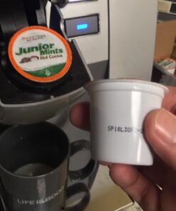 Tootsie Roll Junior Mints Hot Cocoa Pods, Compatible with Keurig K Cup Brewers, Perfect Peppermint Hot Chocolate Gift, Candy Junior Mints Hot Cocoa, 40 Count Mint 40 Count (Pack of 1) 35 61V2lzDzT4L