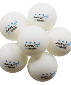 MAPOL 50 White 3-Star Table Tennis Balls Premium Training Ping Pong Balls 19 61V39V9861L