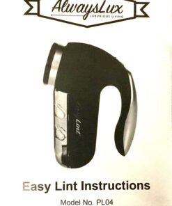 EasyLint Professional Lint Remover Fabric Shaver: The Sweater Shaver Pill Remover for Clothes & Furniture. Works with Batteries or A/C Power. Includes 2-Blades, Cleaning Brush, Case & Power Cord. 54 61V3L2IlezL 1