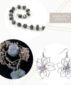 Artistic Wire 18 Gauge Stainless Steel Craft Jewelry Wrapping Wire Wire, 10 yd 19 61V3Os6uEkL