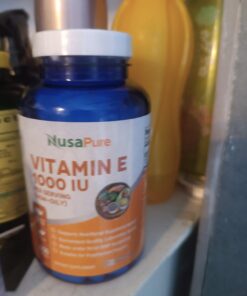 NusaPure Vitamin E 1000 IU 200 Tablets (Non-GMO & Gluten-Free) - Mixed Tocopherols 27 61V4wOVo1L 1