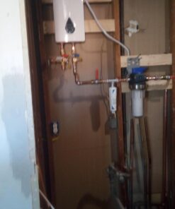 Rheem RTG20220AB Webstone Tankless Water Heater Service Valve Kit, Clean Brass 11 61V5OH8vIL