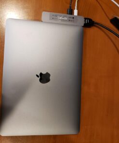 Anker USB C Hub for MacBook, 7-in-2 USB C to C Adapter, Compatible with Thunderbolt 3 Port, 100W Power Delivery, 4K HDMI, USB C and 2 USB A Data Ports, SD and microSD Card Reader 50 61V6PuvxX4L