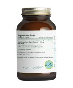 PURE SYNERGY SuperPure Ginger Extract | 60 Capsules | USDA Organic | Non-GMO | Vegan | with 425 mg of Ginger Extract 9 61V6pYogRlL