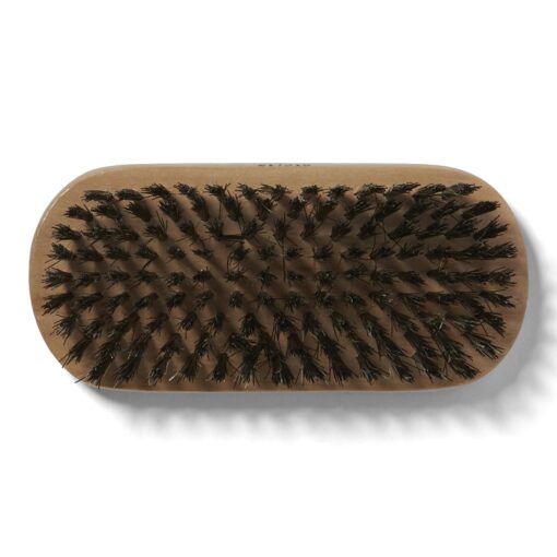 Brush Strokes Firm Military Style Boar Bristle Brush, Normal Fine or Damaged Hair, Reduces Static