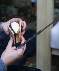 Tapirus Marshmallow Roasting Sticks | Set of 4 Extra Long Retractable Campfire Sticks | Protect Kids with Insulated Handles | Extendable Smore & Hot Dog Skewers | Heavy Duty Metal Camping Accessory 42 61VC8g sGlS