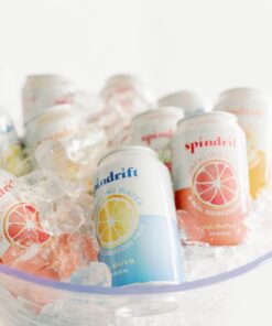 Spindrift Sparkling Water, 4 Flavor Variety Pack, Made with Real Squeezed Fruit, 12 Fl Oz (Pack of 20) 4 Flavor Original Variety Pack 24 61VCCl xd2L