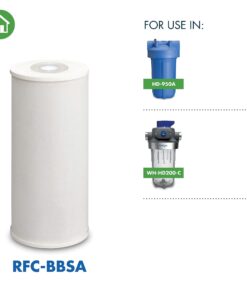 Alternative view of Culligan RFC-BBSA 25 Micron Whole House Water Filter for Sediment, 10" x 4.5" Compatible Replacement for FXHTC, W50PEHD, GXWH40L, GXWH35F, GNWH38S, WFHD13001 (Pack of 1) White