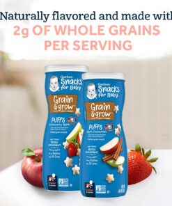 Alternative view of Gerber Baby Snacks Puffs, Vanilla, 1.48 Ounce (Pack of 6)
