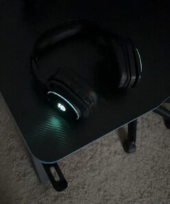 Tatybo Wireless Gaming Headset for PS4, PS5, PC - 2.4GHz Gaming Headphones with Detachable Noise Canceling Microphone, 30-Hr Battery Gaming Headsets for Laptop, Switch, Mac (Black) Black 34 61VD4oaJjcL