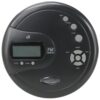 GPX PC332B Portable CD Player with Anti-Skip Protection, FM Radio and Stereo Earbuds - Black 40 61VDELllCqL