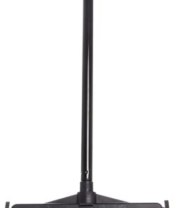 Carlisle FoodService Products Duo-Pan Upright Dust Pan with Serrated Yoke for Home, Restaurants, Kitchen, Lobby, And Office, Plastic, 30 Inches, Black 30 Inches (Pack of 1) 30 61VDMckWNpS