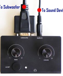 Replacement Control Pod Compatible for Logitech Z-2300 Computer Speaker Wired Remote 12 61VDiUku2dL