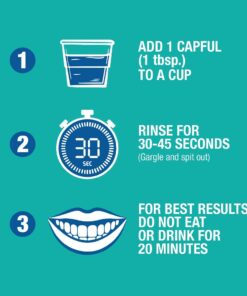 CloSYS Sensitive Mouthwash, 32 Ounce, Gentle Mint, Alcohol Free, Dye Free, pH Balanced, Helps Soothe Mouth Sensitivity, Fights Bad Breath Fresh Breath 32 Fl Oz (Pack of 1) 20 61VEc0YfaiL