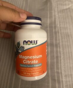 NOW Supplements, Potassium Citrate 99 mg, Supports Electrolyte Balance and Normal pH*, Essential Mineral, 180 Veg Capsules 180 Count (Pack of 1) Standard Packaging 44 61VFZEauznL