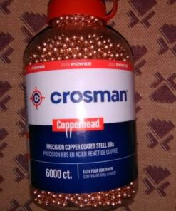 Crosman Copperhead 4.5mm Copper Coated BBs In EZ-Pour Bottle For BB Air Pistols And BB Air Guns 6000 Count 29 61VGOSCwHgL