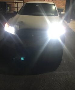 RAYHOO 1000 lumens Extremely Bright 921 912 LED Backup Light Bulbs Canbus Error Free T15 906 W16W socket 45pcs AK-4014 Chipsets, Only For Backup Reverse Lights, Xenon White 6000K, 2pcs 48 61VHJe5EibL