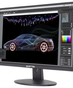 Sceptre 24-inch Professional Thin 1080p LED Monitor 99% sRGB 2x HDMI VGA Build-in Speakers, Machine Black (E248W-19203R Series) 24" 75Hz 37 61VHhjA7DL