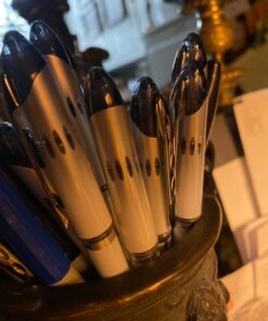 Uniball Vision Elite Rollerball Pens, Black Pens Pack of 12, Micro Pens with 0.5mm Ink, Ink Black Pen, Pens Fine Point Smooth Writing Pens, Bulk Pens, and Office Supplies 35 61VI67giJaL