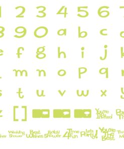 Cricut Cuttin' Up Font Cartridge 36 61VIGAZKfiL