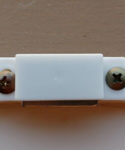 Shutter Hardware 50631-R Box of 10-15lb Single Magnetic Catch White/zinc Retail Pack. Original version 13 61VIbHJPVL