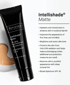 Revision Skincare Intellishade Matte, 5-in-1 anti-aging tinted moisturizer with SPF 45, correct, protect, conceal, brighten and hydrate skin, reduce signs of aging, 1.7oz 12 61VIvZH18dL