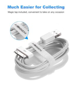 Aibocn MFi Certified 30 Pin Sync and Charge Dock Cable for iPhone 4 4S / iPad 1 2 3 / iPod Nano/iPod Touch - White Old Packaging 18 61VK9RpwvBL