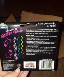 ELMERS E199 Elmer's 3D Washable Glitter Glue Pens, Classic Rainbow, Pack of 10 Pens - Great For Making Slime 49 61VKA UzazL