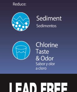 Alternative view of Watts Inline Water Filter 20,000 gallon Capacity- Inline Filter for refrigerator, Ice Maker, Under Sink, and Reduces Bad Taste, Odors, Chlorine and Sediment in Drinking Water
