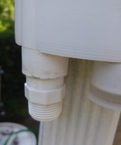 Rain Reserve 2012315 Rain Barrel Diverter Weathervane , white 1 8 61VNtHadu7L