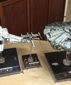 Star Wars X-Wing 1st Edition Miniatures Game Millenium Falcon EXPANSION | Strategy Game for Adults and Teens | Ages 14+ | 2 Players | Average Playtime 45 Minutes | Made by Atomic Mass Games 32 61VOOP004YL