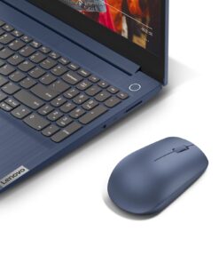 Lenovo 530 Wireless Mouse with Battery, 2.4GHz Nano USB, 1200 DPI Optical Sensor, Ergonomic for Left or Right Hand, Lightweight, GY50Z18986, Abyss Blue 16 61VRkQXrpiL
