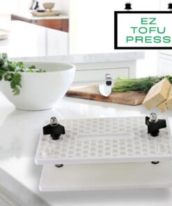 EZ Tofu Press- Best Tofu Press for Extra Firm Tofu | Easily Remove Water for Flavorful and Firm Tofu | Made in The USA 30 61VSjpzWeKL