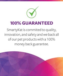 SmartyKat (3 Count) Skitter Critters Catnip Cat Toys - Gray/Cream, 3 Count Set of 3 Skitter Critter Mouse 28 61VTPb BcvL