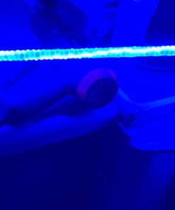 IP65, 12V Waterproof Flexible LED Strip Light(Power Cord not Included), 16.4ft/5m Cuttable LED Light Strips, 300 Units 3528 LEDs Lighting String, LED Tape(Blue) Power Adapter not Included 1*16.4ft 3528 Blue 34 61VTSSnLBVL