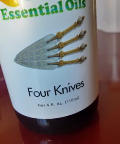 Four Knives Essential Oil (Huge 4oz Bottle) Bulk Four Knives Oil - 4 Ounce 4 Fl Oz (Pack of 1) 16 61VWgfB2p7L