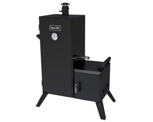 Dyna-Glo DGO1176BDC-D Vertical Offset Charcoal Smoker Standard Black