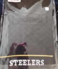 Team Golf NFL Embroidered Golf Towel, Checkered Scrubber Design, Embroidered Logo Pittsburgh Steelers One Size Multi Team Color 4 61VZF1O qdL