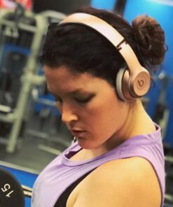 Beats Solo3 Wireless On-Ear Headphones - Apple W1 Headphone Chip, Class 1 Bluetooth, 40 Hours of Listening Time - Rose Gold (Previous Model) 44 61Va bhuJzL