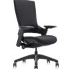 CLATINA Swivel Executive Computer Chair with 3D Armrest and Lumbar Support, Adjustable Ergonomic Fabric Backrest Task Chair for Home Office Conference Room 1 pack-No headrest Black-fabric 9 61VcZblJKuL