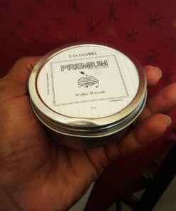 COLDLABEL Hair Wolfin Pomade - Natural Organic Mens Hair Balm - Strong Hold, Full Shine Hair and Scalp Care - Made with Vegan Ingredients, Shea Butter, Jojoba, Lavender, Honey, and More Hair Pomade 39 61VeB980BL