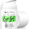 Body Merry Day-to-Night Eye Gel – Anti-Aging Hyaluronic Acid and Vitamin C Treatment – Hydrating Brightener to Lift Puffy Eyes, Dark Circles, Fine Lines and Wrinkles, 1.7 fl oz 1.7 Fl Oz (Pack of 1) 15 61Veh0XJRL