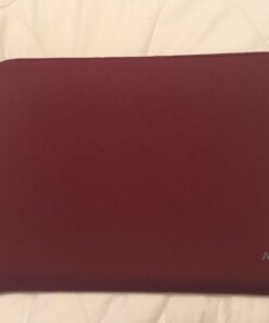ARVOK 15 15.6 16 inch Laptop Sleeve Ultra-Thin Case MacBook pro 16 inch Sleeve Water-Resistant Notebook Computer Pocket Tablet Briefcase Carrying Bag/Pouch Skin Cover for HP/Dell/Lenovo/Asus/Acer 15 inch Wine Red 44 61VfrT613cL