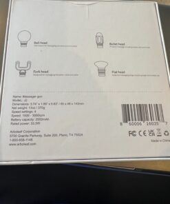 arboleaf Mini Massage Gun Deep Tissue, Muscle Massager for Back Pain Relief, Small Massage Gun Travel Massager Handheld, Quiet Percussion Massager Portable, Whole Body- FSA and HSA Eligible Grey-1 49 61VgmISjzL