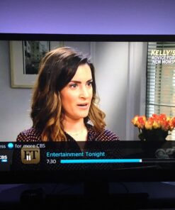 Luminoodle Color Bias Lighting, USB TV and Monitor Backlight LED Strip Lights Kit with Dimmer, Remote - 6.6 ft for 24" to 60" TV - Medium Pro:Medium(24 - 29 in TV) 44 61VimNH36DL