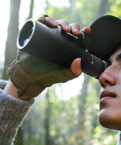 Eyeskey HD 10-30x50 High Powered Zoom Monocular Telescope - Waterproof and Fog-proof - Bright and Clear FMC Lens - Coated Bak-4 Prism - Single Hand Focus Scope for Concert, Traveling, Wildlife Scenery 17 61VistxYl5L