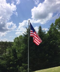 Vet-Mart American Flag, Embroidered Stars and Sewn Stripes, 3-Feet-by-5-Feet 3x5 feet 31 61Vj6AlC3NL