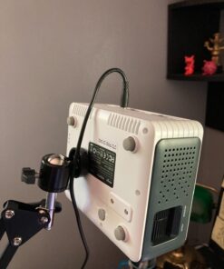 Mini Projector with WiFi and Bluetooth, 1080P Supported iPhone Projector with Projector Stand, Portable Movie Projector for Home Theater/Outdoor, Compatible with iOS/Android/Laptop/TV Stick/HDMI/PS5 Black 41 61Vj9eCwbdL