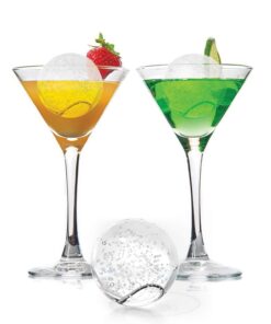 Housewares Solutions Froz Ice Ball Maker – Novelty Food-Grade Silicone Ice Mold Tray With 4 X 4.5cm Ball Capacity 31 61Vk94AAWPL